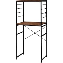 ゴミ箱上 キッチンラック ブラウン Amazon.co.jp: 萩原 レンジ台 キッチンラック ゴミ箱上 ラック