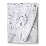 Circo Grey Animals 2ply Valboa Blanket by Circo