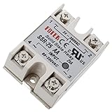 SODIAL(R) SSR-25AA 80-250V 25A 機械制御 ACソリッドモジュールステートリレー
