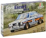 プラッツ イタレリ 1/24 フォード エスコート RS1800 Mk.II RACラリー 日本語説明書付属 プラモデル IT3650