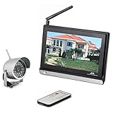 ZTHY Wireless 7 LCD baby monitoring Video Surveillance System with night vision Camera by ZTHY