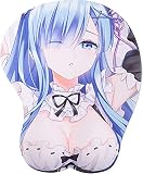マウスパッド Re:ゼロから始める異世界生活 レム 3D 立体 おっぱいマウスパッド