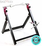 skemidex ---折りたたみ式オートバイスタンドホイールBalancer & TruingチェックTrueバランシングMX Street。ヴェノムスポーツバイクデュアルRearスプールリフトスタ