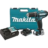 Makita PH04R1 12V Max CXT Lithium-Ion Cordless Hammer Driver-Drill Kit, 3/8 by Makita