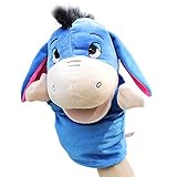 Remeehi ハンドパペット　動物 手 人形 アニマル ハンド パペット 幼児 情操 教育 親子 おもちゃ 知育 人形劇 小道具　物語　ロバ