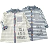 【アウトレット】 Bobson ワンピース(80～130cm) キムラタンの子供服 ブルー 100 ( 77420x77920-151a )