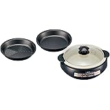 象印 グリルなべ 土鍋風なべ&遠赤すき焼きなべ&溝つき遠赤焼肉プレート EP-PX30-TA