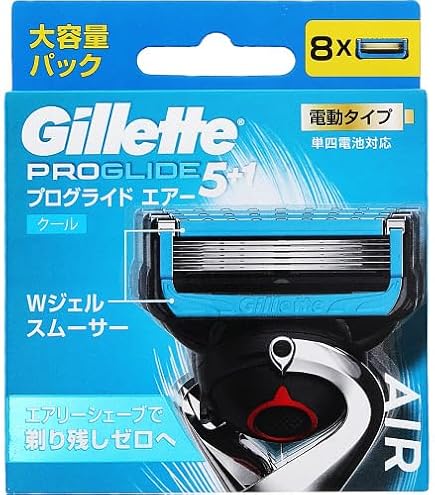 Amazon.co.jp: ジレット プログライドエアー電動替刃4B 540-130631-00