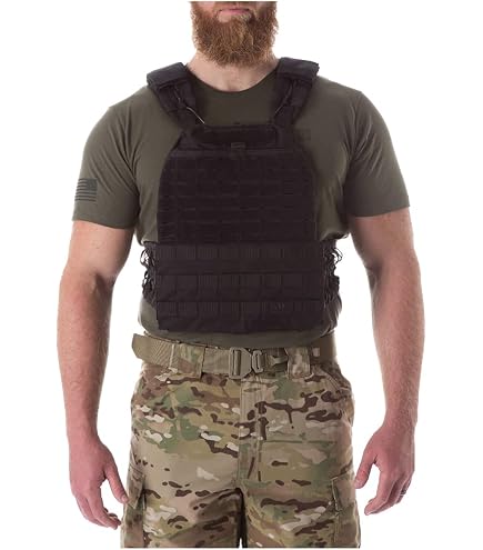 Amazon | 5.11 Tactical TacTec Plate Carrier - マルチカム