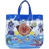 2018年 夏物 アンパンマン ビーチバッグ プールバッグ Anpanman ブルー◇28×33×8cm