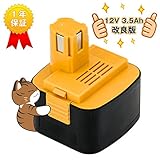 パナソニックバッテリー ezt901 バッテリー 12v EZ9200 互換バッテリー EY9200 電動工具 バッテリー3.5Ah パナソニック互換バッテリー EZ9108(S) EY9200(B)