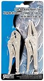 Performance Tool (1914) 2-Piece Locking Pliers Set [並行輸入品]
