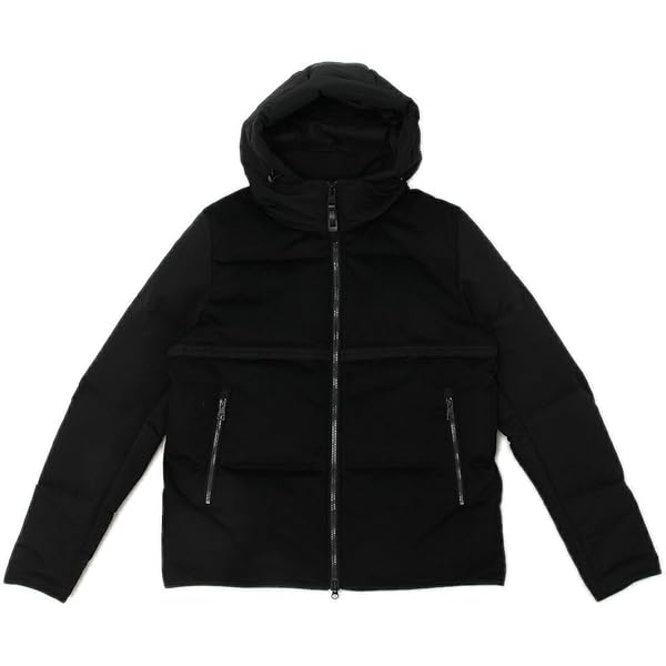 Amazon.co.jp: [デュノ] ダウンジャケット コート パーム ブラック