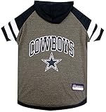 NFL DALLAS COWBOYS HOODIE for DOGS & CATS. | NFL FOOTBALL licensed DOG HOODY Tee Shirt X-Small | Spo