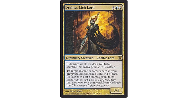 Amazon マジック ザ ギャザリング 死者の王 ドラルヌ Dralnu Lich Lord レア 英語版 時のらせん シングルカード Tsp En237 R トレカ 通販