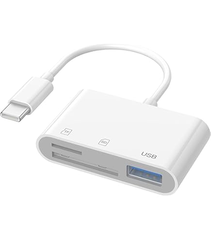 Amazon.co.jp: Juckier SDカードリーダー Type-C USB/SD/TF変換