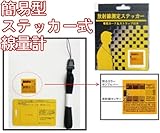 手軽に放射線量を測定できる!! RADSticker 放射線測定カード
