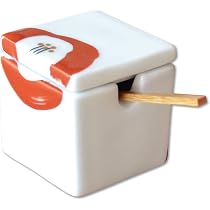 【備前焼】 【趣ある一点物】蓋付き容器 陶器 保存容器 薬味入れ 焼き締め 51uHyqulO4L._AC_UL210_SR210,