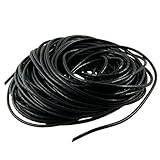 SODIAL(R) 20m 90フィート　PEスパイラルラッピングバンド　コンピュータマネージャケーブル 4mm