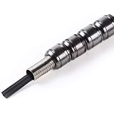 R-STYLE アルミパイプ（黒メタル） パイプ+スプリング+芯線の3点セットです(M Φ4.0mm)