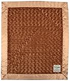 My Blankee Luxe Snail Baby Blanket, 30 x 35, Espresso by My Blankee