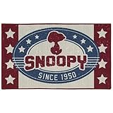 Peanuts Baby Since 1950 Accent Rug Grey 1' 6 x 2' 4 [並行輸入品]