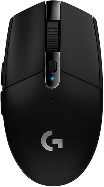 Logicool G ゲーミングマウス G304 LIGHTSPEED ワイヤレス ゲーミング マウス 軽量 99g HERO 12Kセンサー 6個プログラムボタン 250時間連続使用可能 ブラック PC windows mac 国内正規品 【 ファイナルファンタジー XIV 推奨モデル 】 - 1