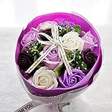 B【セール中】BIO Newローズブーケ　期間限定、在庫限り！　フレグランスソープフラワー　クリアバック・ギフトボックス付　お祝い　記念日　お見舞い　バレンタインデー　ホワイトデー　母の日　　 (パー