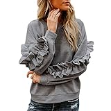 パーカー レディース トップス Glennoky 2色 日韓風 プルオーバー ブラウス スウェットパーカー ロング丈 ゆったり 花の辺 クルーネック ラウンドネック 体型カバー レディースパーカー ス