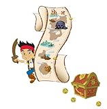 RoomMates rmk1955slm Disney Jake and the Neverland Pirates Peel and Stick Growth Chart