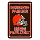 Cleveland Browns駐車場サイン
