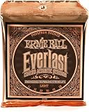 【正規品】 ERNIE BALL 2548 アコースティックギター弦 (11-52) EVERLAST COATED PHOSPHOR BRONZE LIGHT