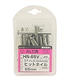 WAKAI ステンレス(SUS430) ヒットネイル 65mm