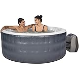 Amazon 家庭用ジャグジー スパプール Spapool スパジャグジー 4人用 ブラック ジャグジー バス用品セット 通販