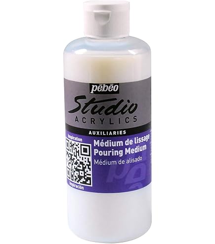 Golden Artist Colors Color Pouring Medium - Gloss Finish, 32 Oz Bottle For Acrylic Pouring