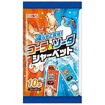 Amazon.co.jp: ◇リボン 果汁100％フローズンシャーベット 9本【16個