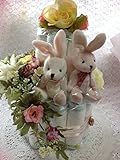 おむつケーキ女の子　双子ちゃん用　おむつケーキ　2段　キャンドルリング　豪華　センスが良い 出産祝い　結婚祝 　双子人気ナンバーワン (パンパースＭ, ピンク)