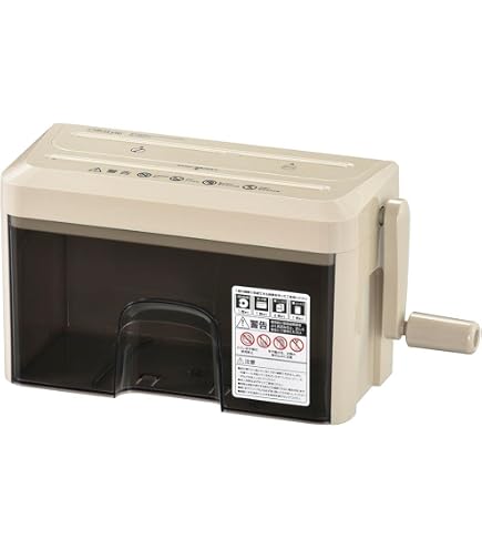 Amazon | ナカバヤシ クルッキル クロス 3ウェイハンドシュレッダ NSH