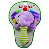 Fashionwu Shaking Bell手Shaking BellキュートベビーキッズPlush RattleサウンドパズルShaking Teether Rattles Toys for Kid