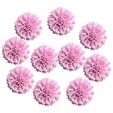 Homyl 10個入　DIY　シルク　人工菊　装飾花　造花　工芸品　フラワーヘッド　デコレーション　　13色選ぶ - 色5