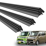 ProTorque WAKE ピクシス メガ 専用 ワイパー 替えゴム LA700S LA710S LA700A LA710A ダイハツ TOYOTA トヨタ 純正互換品 運転席 助手席 リア 3本セット カスタム パーツ 交換 [並行輸入品]