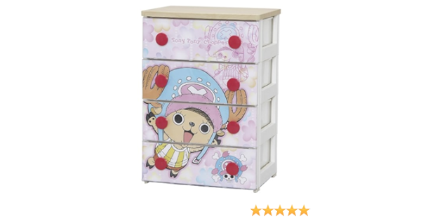 Amazon アイリスオーヤマ One Piece ワンピース チョッパーif ウッドトップ キャラクターチェスト Chg Wt554 ベビー マタニティ ベビー マタニティ 通販