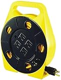 Bayco Orcr220625 Quad Tap Cord Reel, 25', 4 Outlet [並行輸入品]