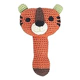 FRANCK&FISCHER【日本正規代理店】 ベビー ガラガラ タイガー FF1401-2021 デンマーク オーガニックコットン