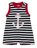 Hatley ハットレイ ボーイズ・ロンパース ボーイズ・ノースリーブショートオール 80cm マルチカラー 100%綿 DR1ANCH001