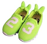 【ノーブランド品】うさ耳が付いた可愛いベビーシューズ 男の子 女の子 全3色 サイズ15cm (グリーン(15cm))