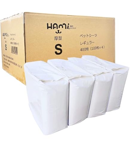Amazon | HONEYCARE ハニーケア ペットシーツ 中厚型 レギュラー 100枚