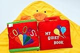 布絵本　MY QUIET BOOK &COLORS/SHAPES　プラスおまけ　あひるのバスポンチョ