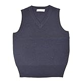 スクール ベスト 制服 ニットベスト キッズ 学生服 ジュニア 小学生制服 紺 小学校 男子 女子 男女兼用 fo-11000 160cm