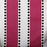 Cotton Tale Designs Hottsie Dottsie Fabric White and Red Stripe [並行輸入品]